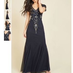 Modcloth Navy Blue Dress